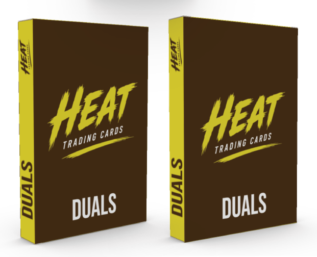 HEAT CARDS - "DUALS" AFL REPACK SERIES